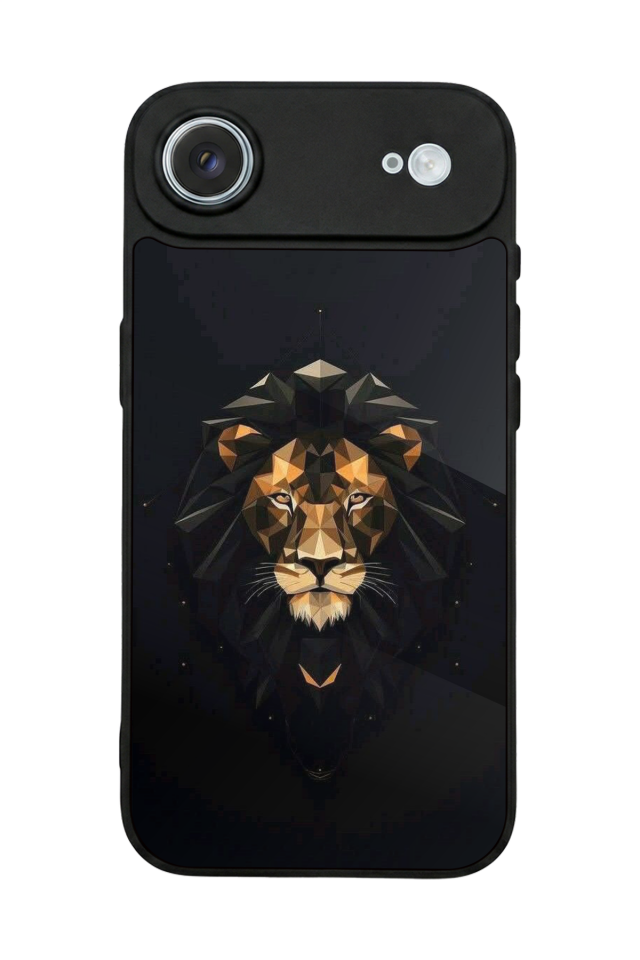 iPhone 17 Air Uyumlu Aslan Tasarımlı Glossy Premium Kılıf