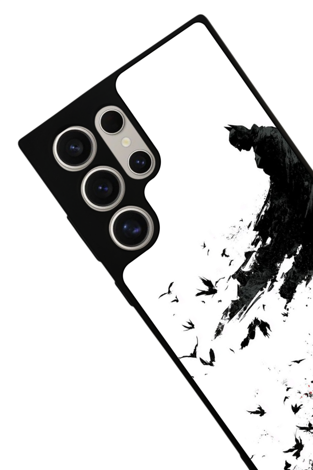 Samsung Galaxy S22 Ultra Uyumlu Batman Tasarımlı Glossy Premium Kılıf