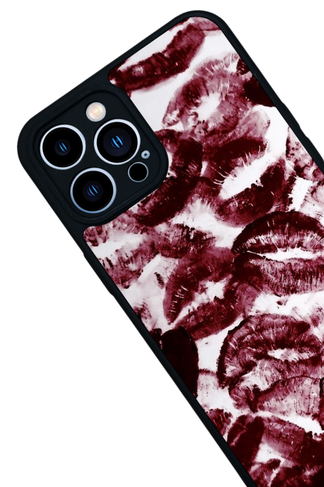 iPhone 12 Pro Max Uyumlu Dudak Tasarımlı Glossy Premium Kılıf