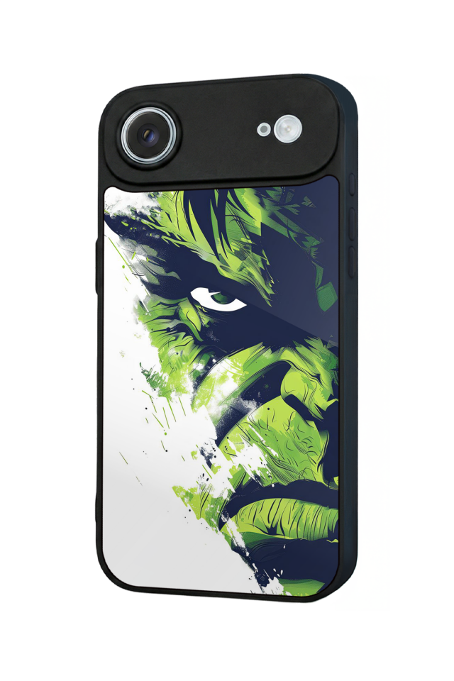 iPhone 17 Air Uyumlu Hulk Tasarımlı Glossy Premium Kılıf