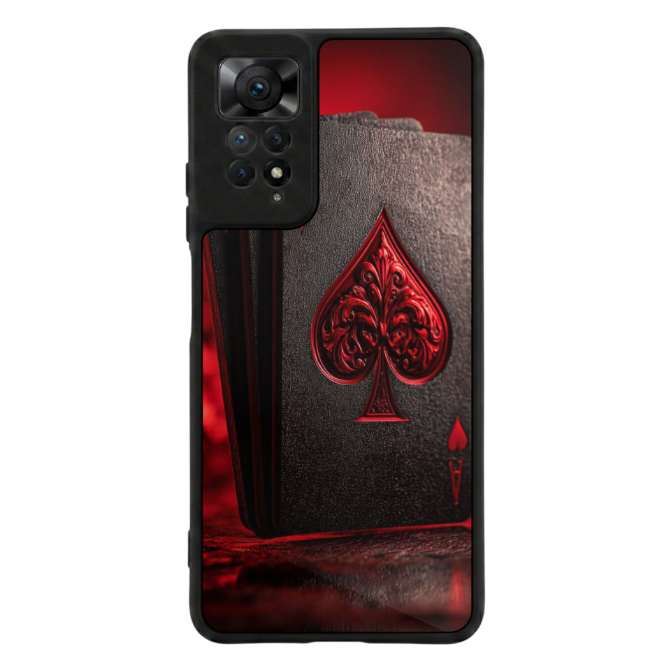 Xiaomi Redmi Note 12 Pro Uyumlu Kart Tasarımlı Glossy Premium Kılıf