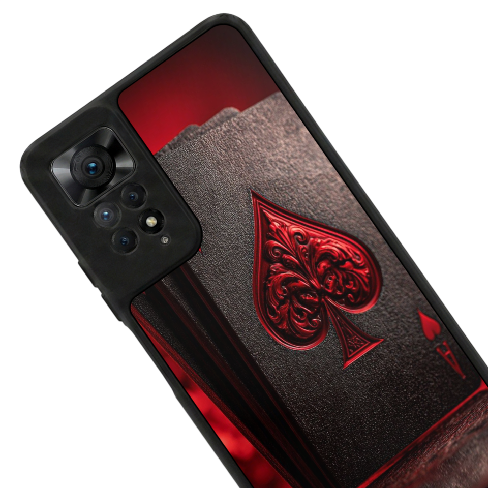 Xiaomi Redmi Note 12 Pro Uyumlu Kart Tasarımlı Glossy Premium Kılıf