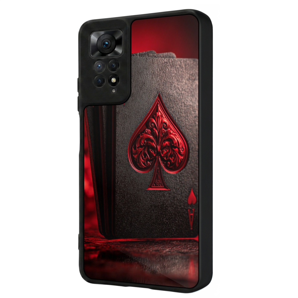 Xiaomi Redmi Note 12 Pro Uyumlu Kart Tasarımlı Glossy Premium Kılıf