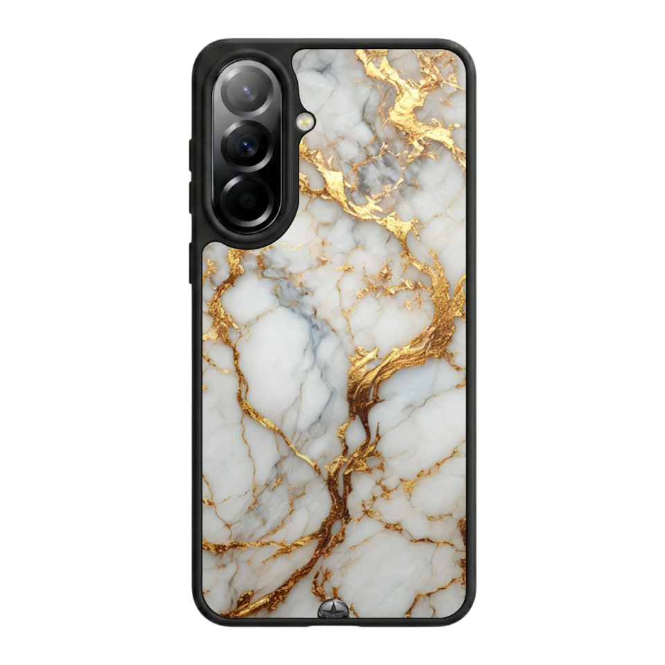 Samsung Galaxy A57 Uyumlu Mermer Marble Tasarımlı Glossy Premium Kılıf