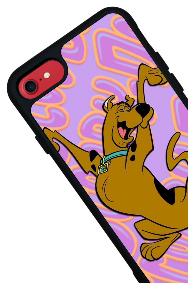 iPhone 8 Uyumlu Scooby Doo Tasarımlı Glossy Premium Kılıf
