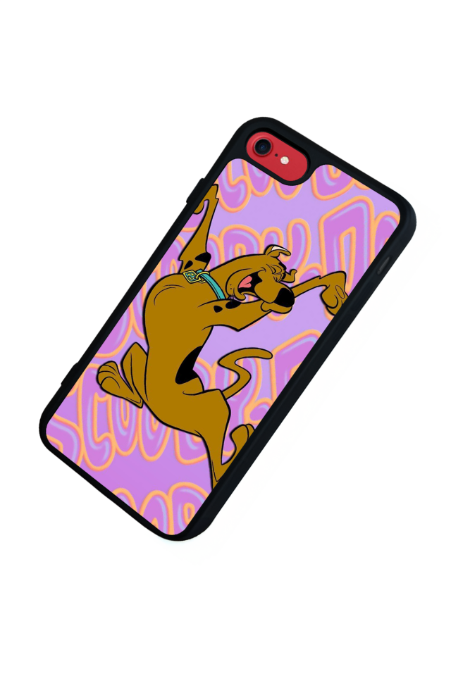 iPhone 8 Uyumlu Scooby Doo Tasarımlı Glossy Premium Kılıf