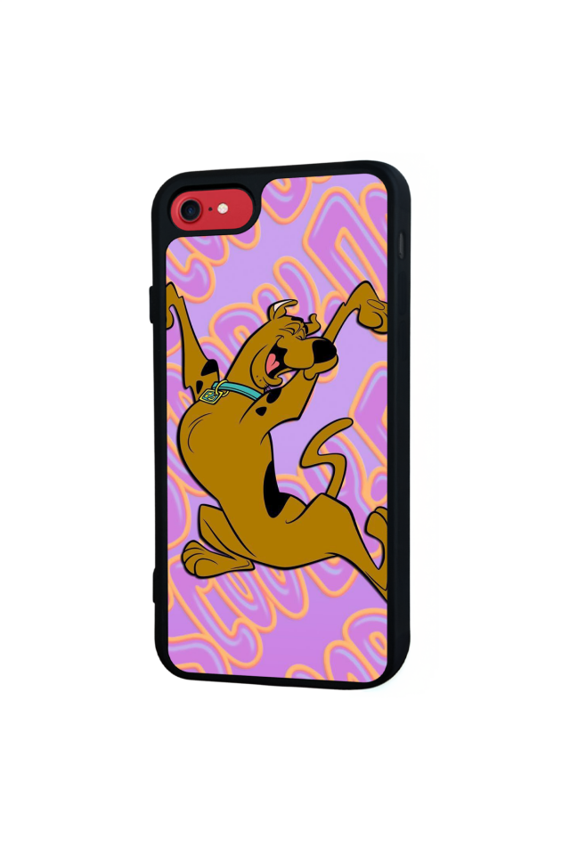 iPhone 8 Uyumlu Scooby Doo Tasarımlı Glossy Premium Kılıf