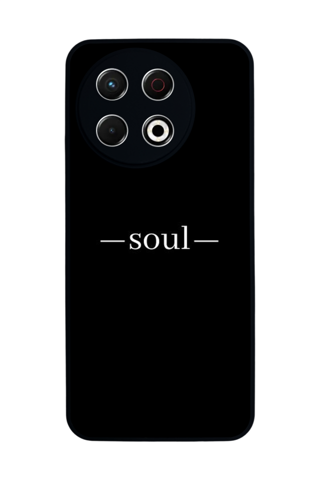 Tecno Spark 30 Pro Uyumlu SOUL Tasarımlı Glossy Premium Kılıf