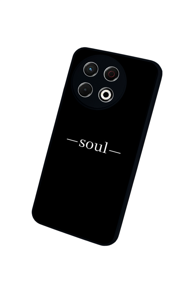 Tecno Spark 30 Pro Uyumlu SOUL Tasarımlı Glossy Premium Kılıf