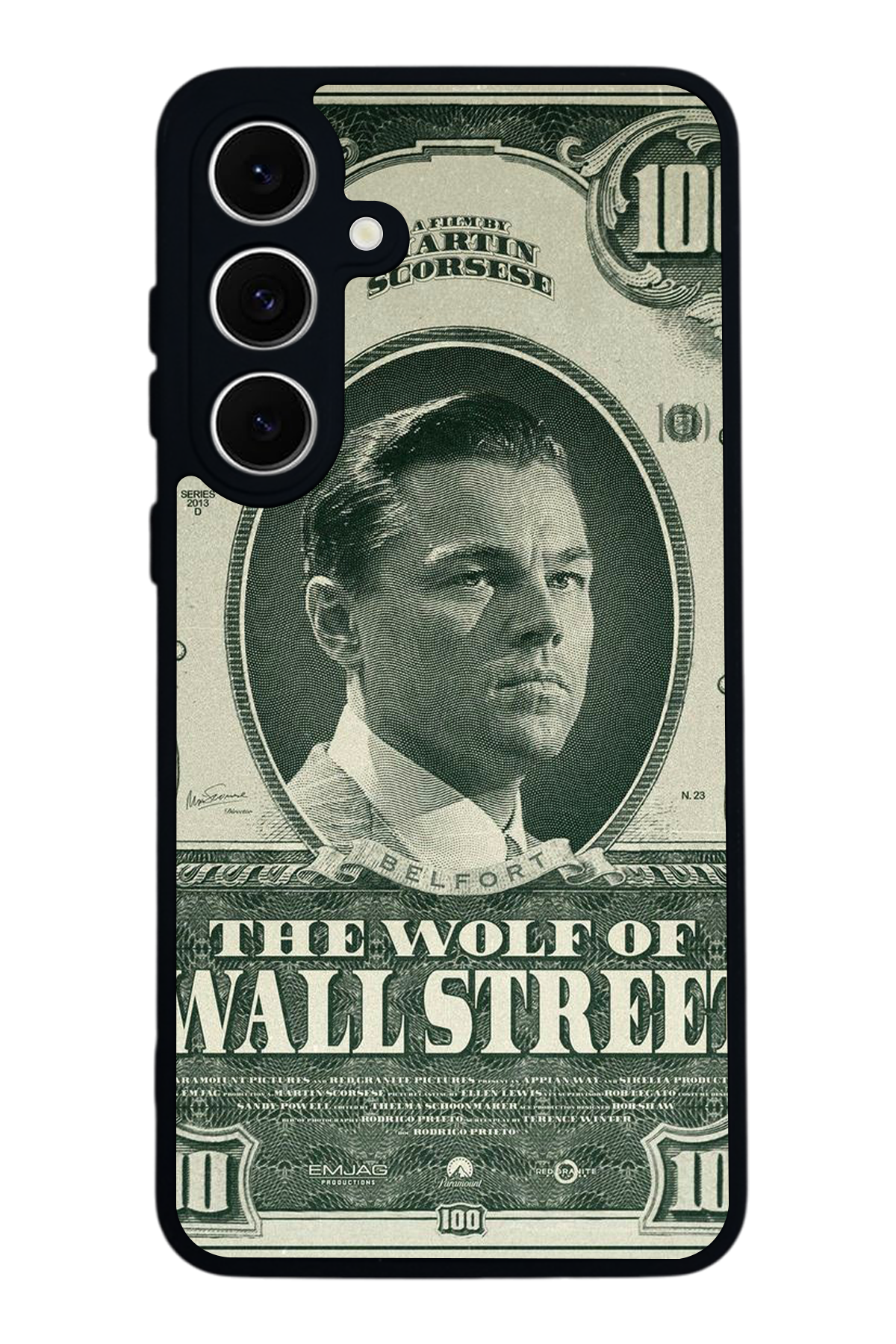 Samsung Galaxy S24 FE Uyumlu TheWolf Tasarımlı Glossy Premium Kılıf