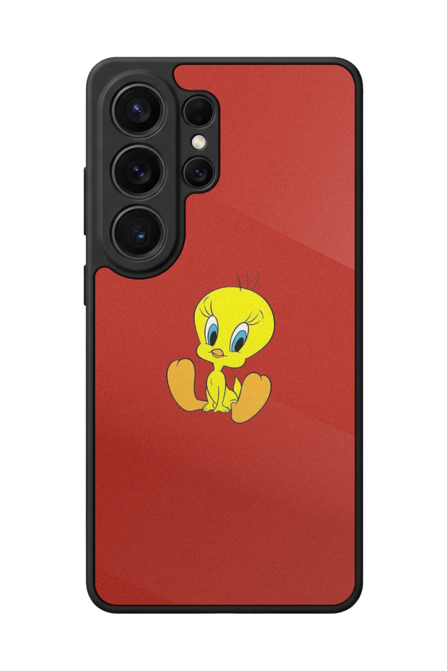 Samsung Galaxy S26 Ultra Uyumlu Tweety Tasarımlı Glossy Premium Kılıf