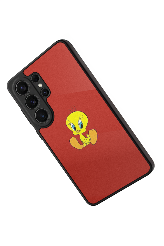 Samsung Galaxy S26 Ultra Uyumlu Tweety Tasarımlı Glossy Premium Kılıf