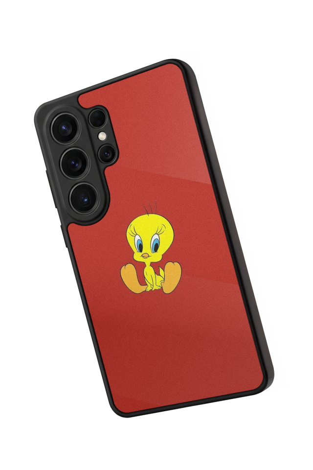 Samsung Galaxy S26 Ultra Uyumlu Tweety Tasarımlı Glossy Premium Kılıf