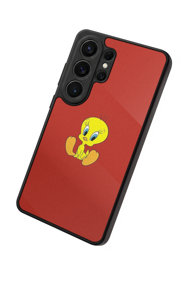 Samsung Galaxy S26 Ultra Uyumlu Tweety Tasarımlı Glossy Premium Kılıf