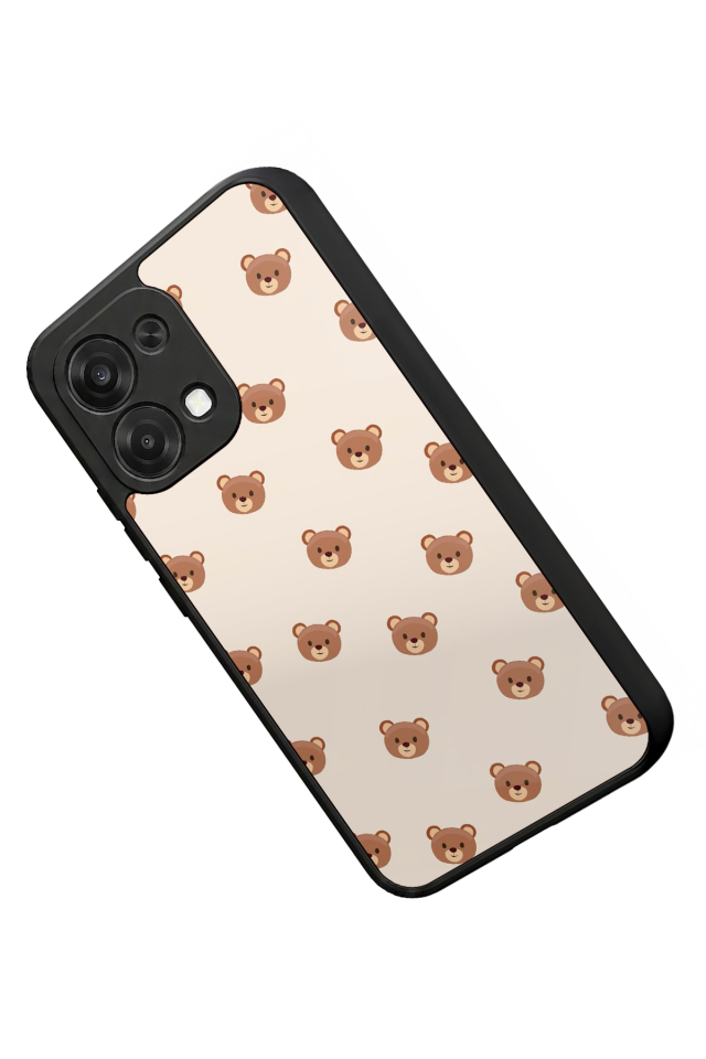 Oppo A6 Pro Uyumlu Ayı Tasarımlı Glossy Premium Kılıf