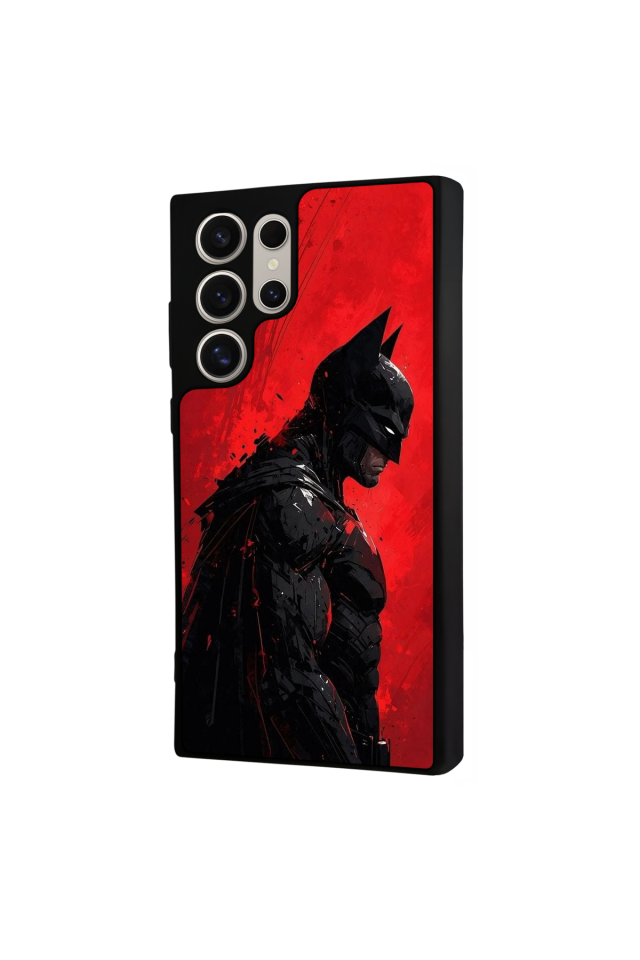 Samsung Galaxy S22 Ultra Uyumlu Batman Tasarımlı Glossy Premium Kılıf