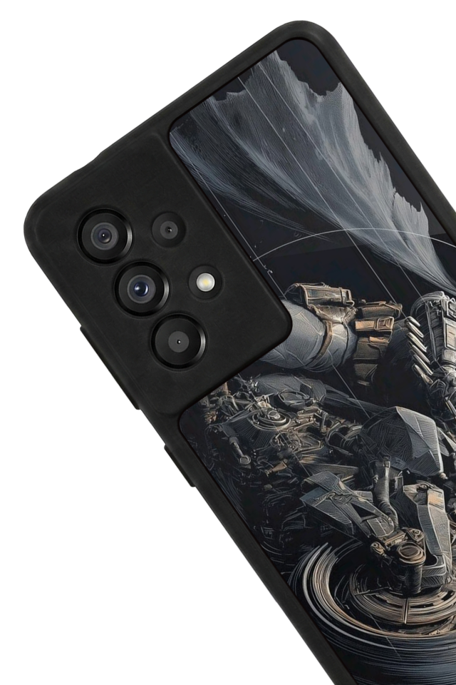 Samsung Galaxy A73 Uyumlu Batman Tasarımlı Glossy Premium Kılıf