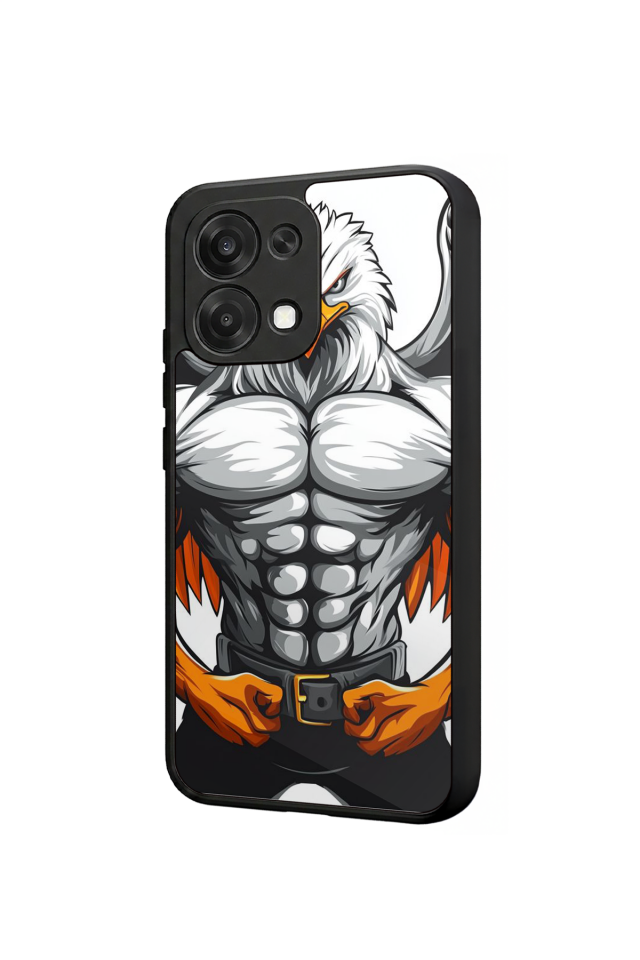 Oppo A6 Pro Uyumlu Besiktas Tasarımlı Glossy Premium Kılıf