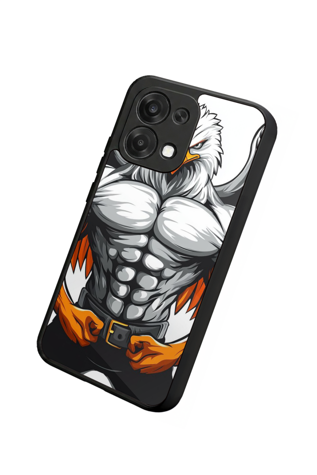 Oppo A6 Pro Uyumlu Besiktas Tasarımlı Glossy Premium Kılıf