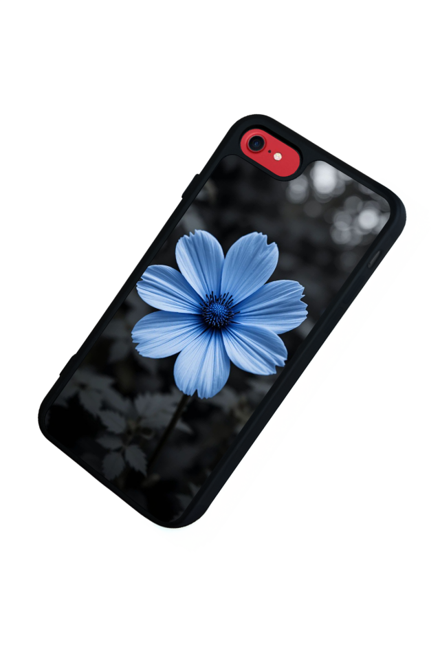 iPhone SE Uyumlu Cicek Tasarımlı Glossy Premium Kılıf