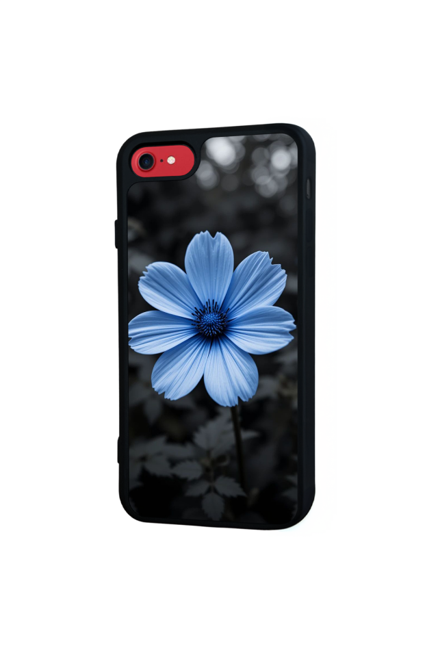 iPhone SE Uyumlu Cicek Tasarımlı Glossy Premium Kılıf