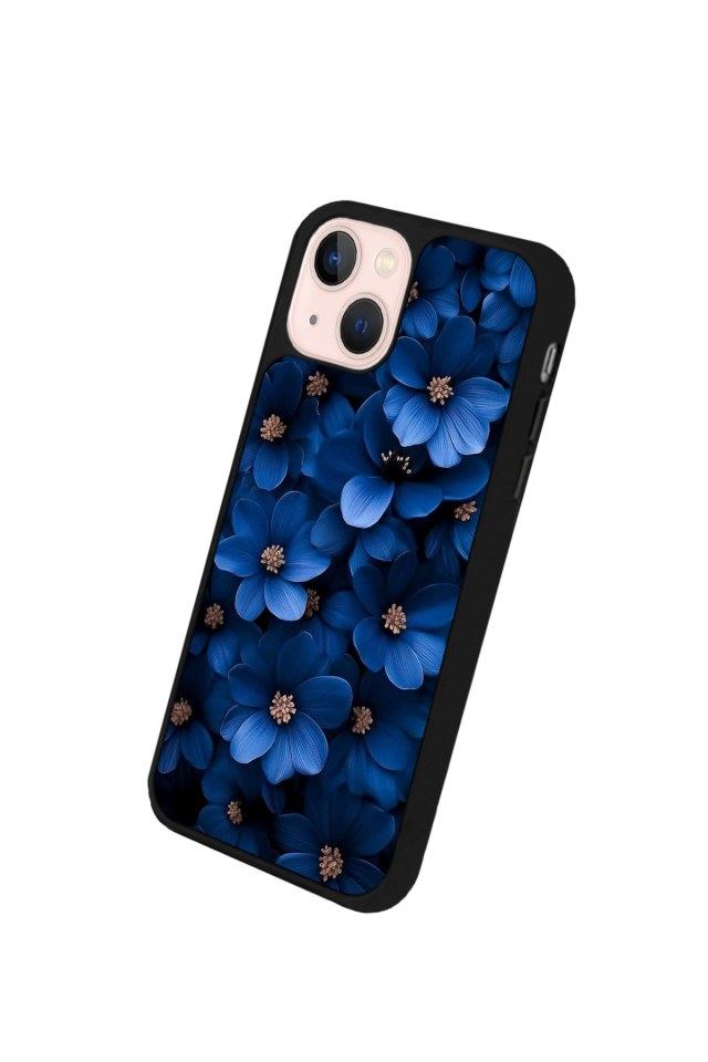iPhone 15 Uyumlu Cicek Tasarımlı Glossy Premium Kılıf
