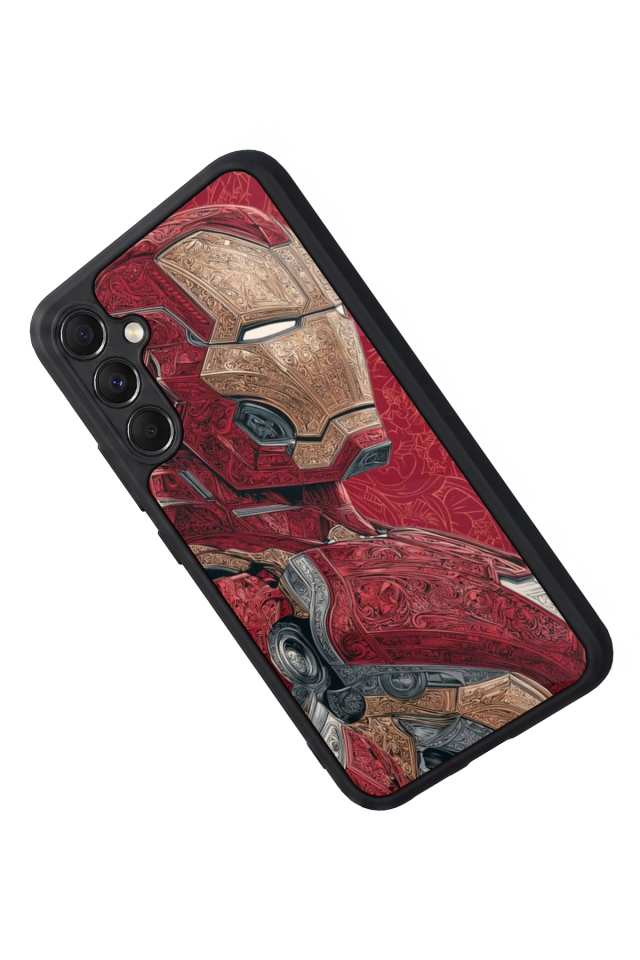 Samsung Galaxy A34 Uyumlu Iron Man ( Demir Adam ) Tasarımlı Glossy Premium Kılıf