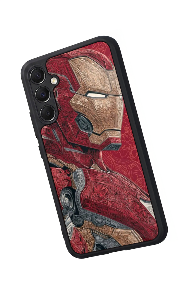 Samsung Galaxy A34 Uyumlu Iron Man ( Demir Adam ) Tasarımlı Glossy Premium Kılıf