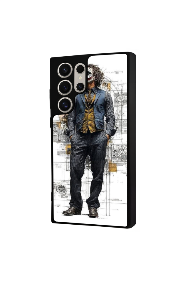 Samsung Galaxy S24 Ultra Uyumlu Joker Tasarımlı Glossy Premium Kılıf