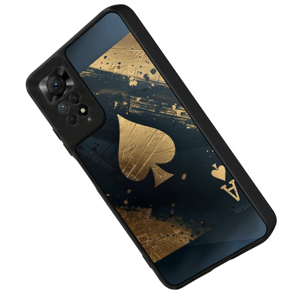 Xiaomi Redmi Note 12 Pro Uyumlu Kart Tasarımlı Glossy Premium Kılıf