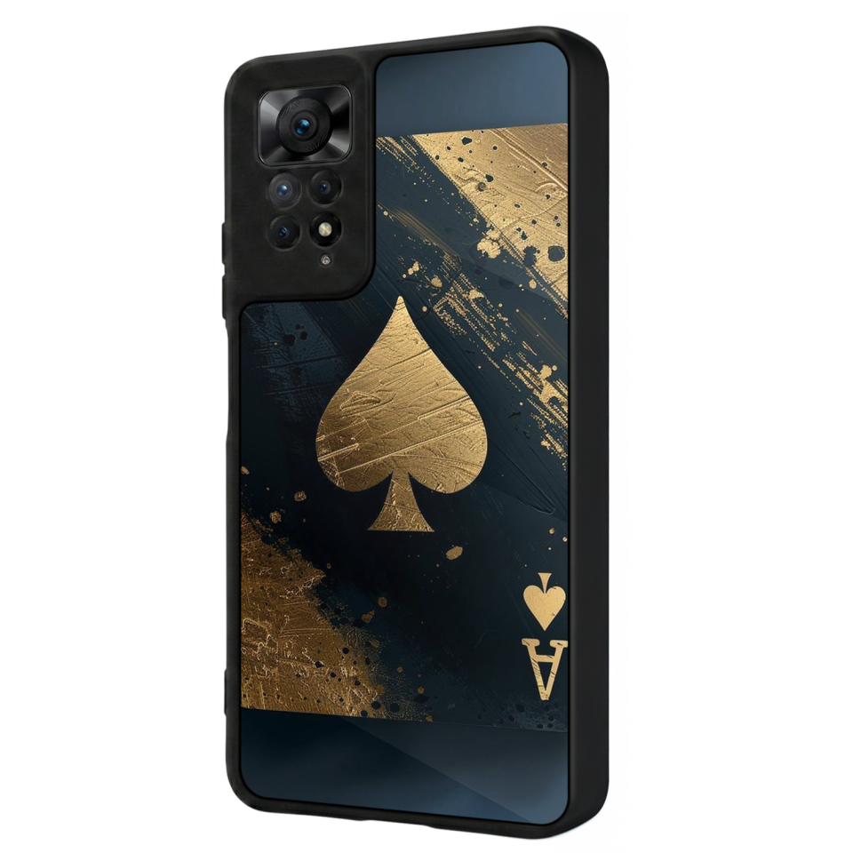Xiaomi Redmi Note 12 Pro Uyumlu Kart Tasarımlı Glossy Premium Kılıf