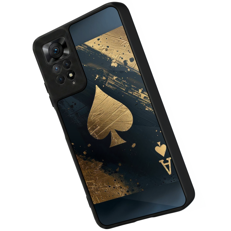 Xiaomi Redmi Note 12 Pro Uyumlu Kart Tasarımlı Glossy Premium Kılıf