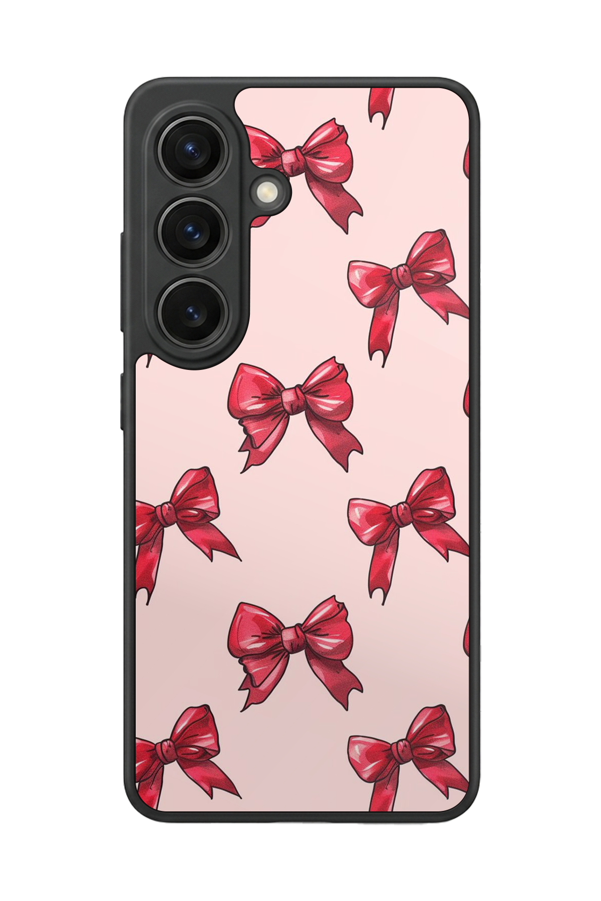 Samsung Galaxy S26 Uyumlu Kurdele Tasarımlı Glossy Premium Kılıf
