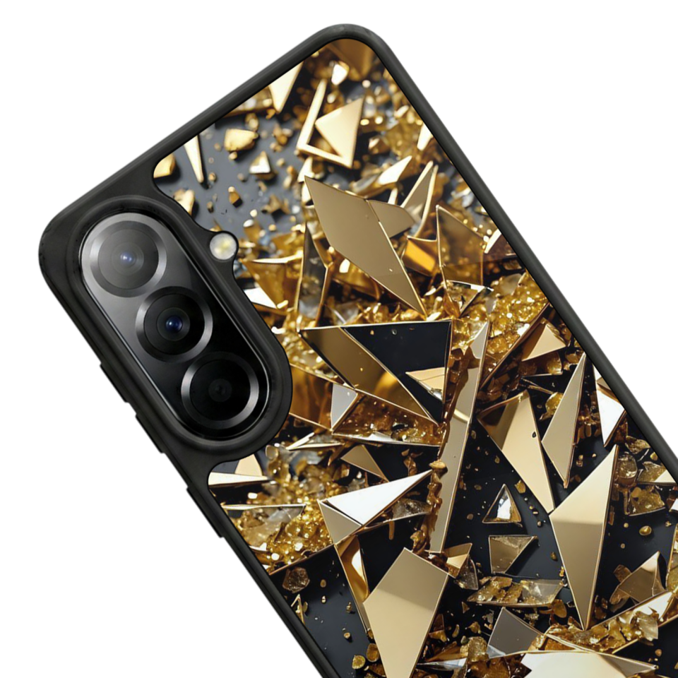 Samsung Galaxy A57 Uyumlu Mermer Marble Tasarımlı Glossy Premium Kılıf