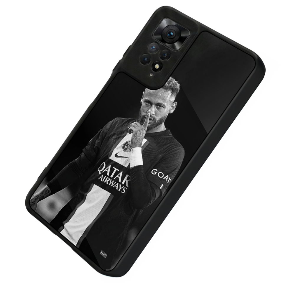 Xiaomi Redmi Note 11 Pro Uyumlu Neymar Tasarımlı Glossy Premium Kılıf