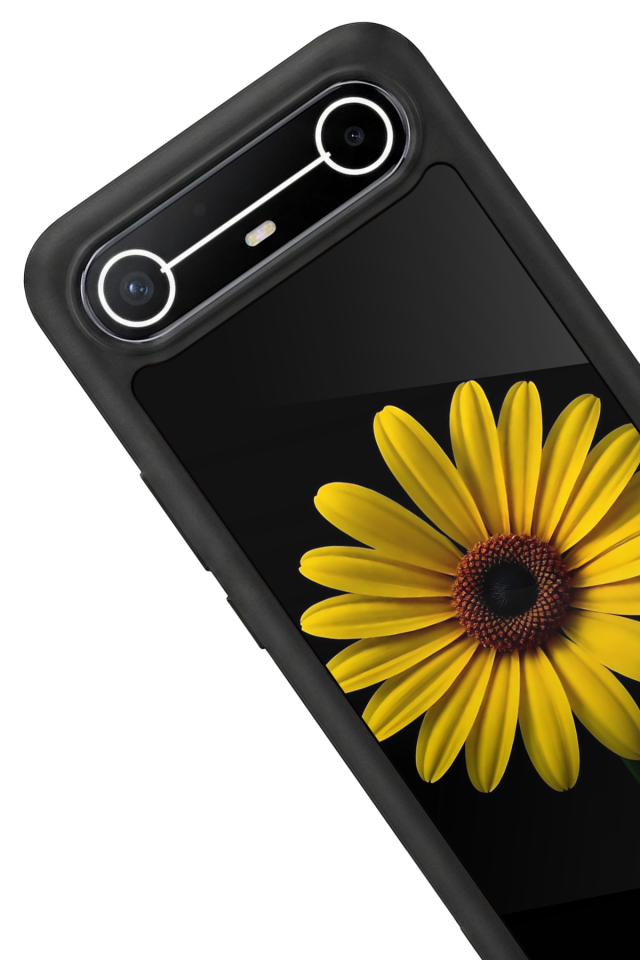 Tecno Spark Slim 5G Uyumlu Papatya Tasarımlı Glossy Premium Kılıf