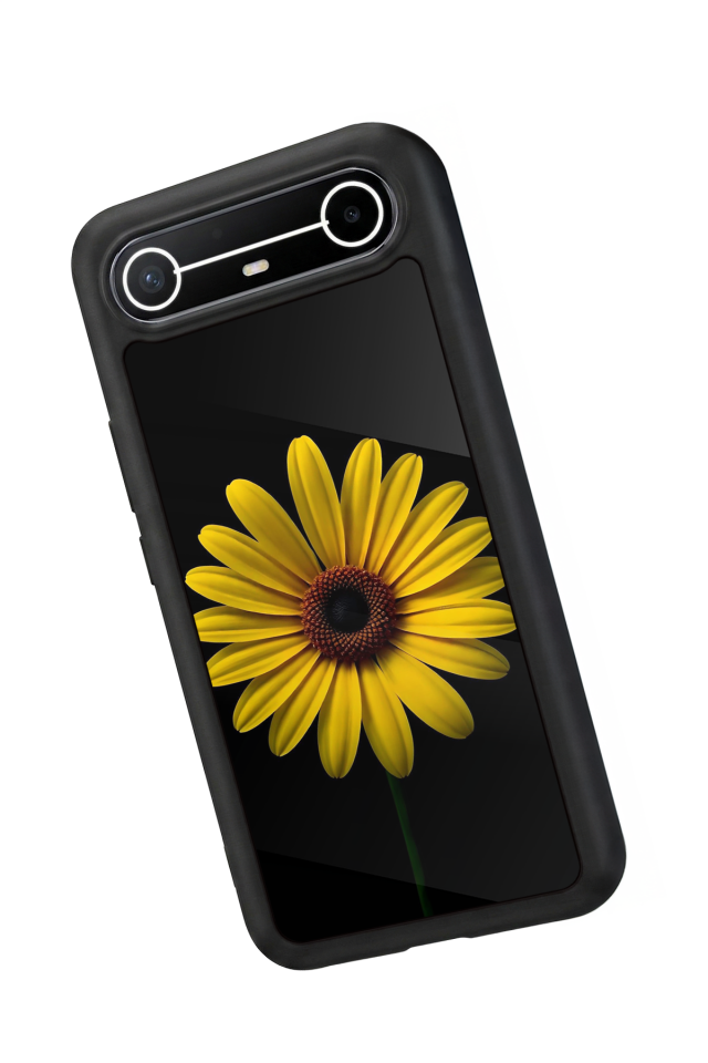Tecno Spark Slim 5G Uyumlu Papatya Tasarımlı Glossy Premium Kılıf