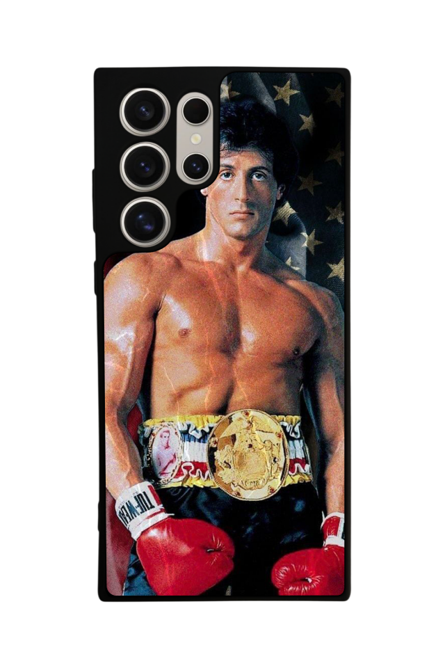 Samsung Galaxy S23 Ultra Uyumlu Rocky Tasarımlı Glossy Premium Kılıf