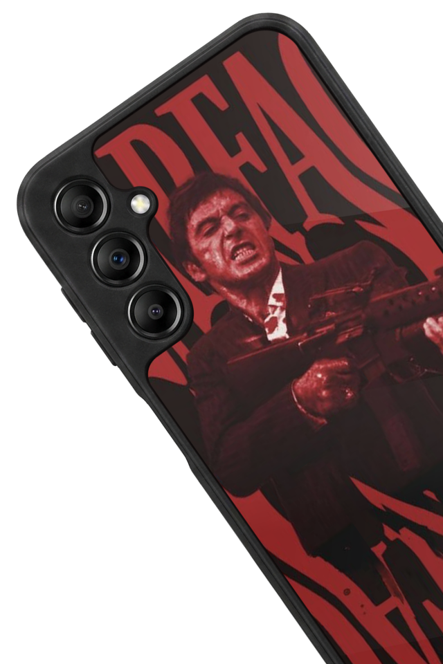 Samsung Galaxy A14 Uyumlu Scarface Tasarımlı Glossy Premium Kılıf