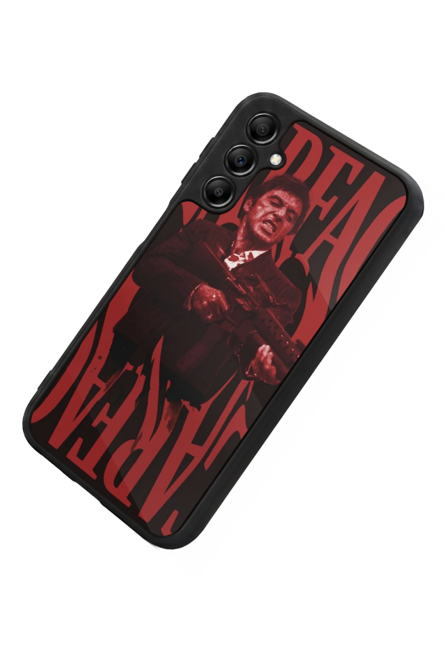 Samsung Galaxy A14 Uyumlu Scarface Tasarımlı Glossy Premium Kılıf