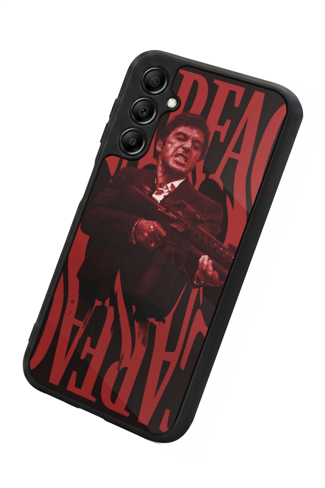 Samsung Galaxy A14 Uyumlu Scarface Tasarımlı Glossy Premium Kılıf