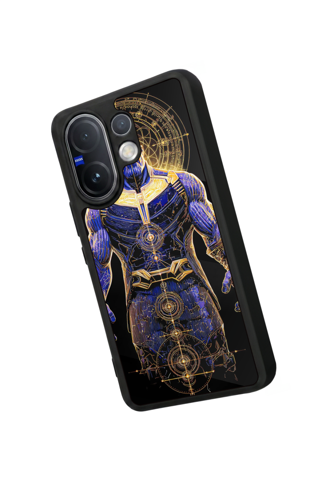 Vivo V60 Uyumlu Thanos Tasarımlı Glossy Premium Kılıf