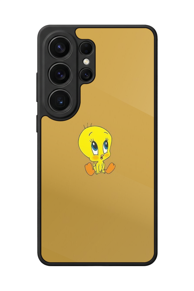 Samsung Galaxy S26 Ultra Uyumlu Tweety Tasarımlı Glossy Premium Kılıf