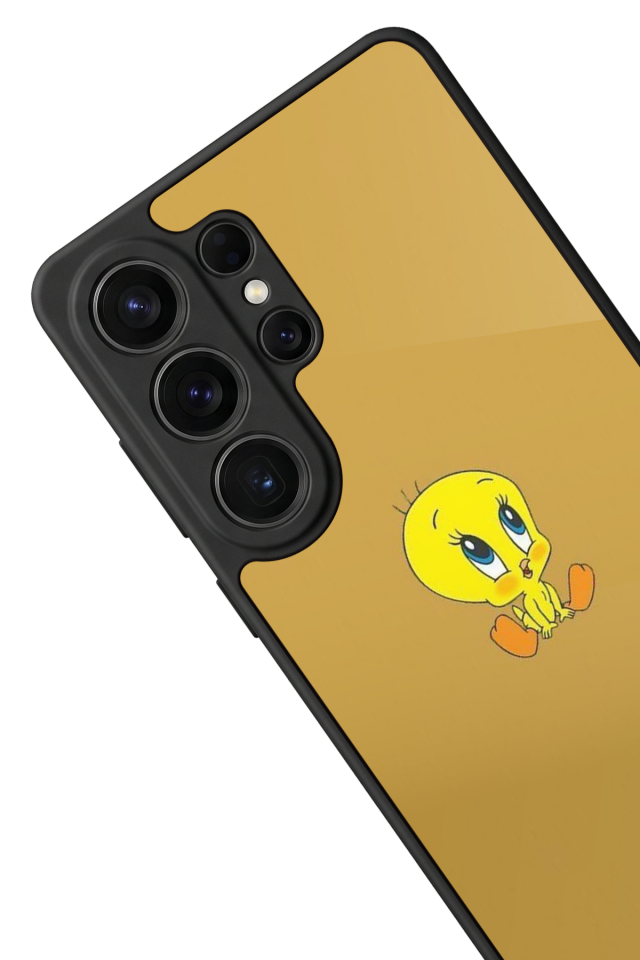 Samsung Galaxy S26 Ultra Uyumlu Tweety Tasarımlı Glossy Premium Kılıf