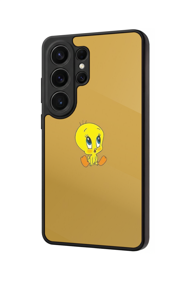 Samsung Galaxy S26 Ultra Uyumlu Tweety Tasarımlı Glossy Premium Kılıf