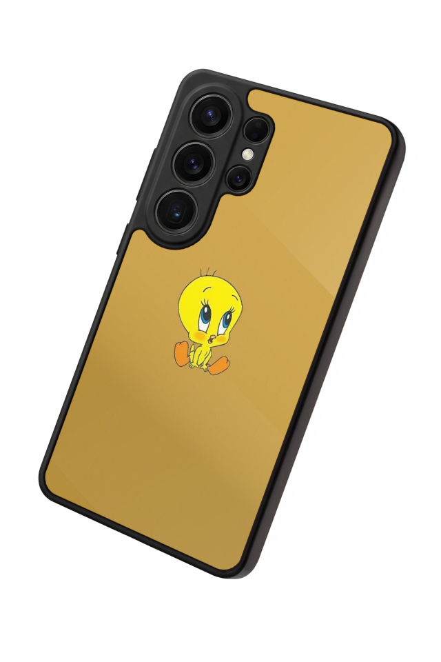 Samsung Galaxy S26 Ultra Uyumlu Tweety Tasarımlı Glossy Premium Kılıf