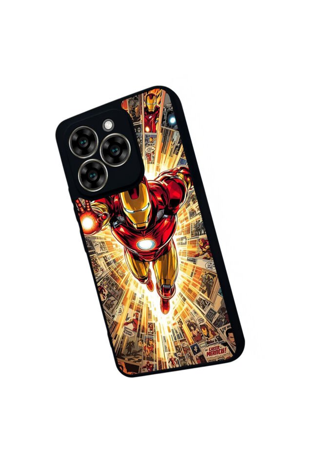 Reeder S919 Uyumlu Iron Man ( Demir Adam ) Tasarımlı Glossy Premium Kılıf