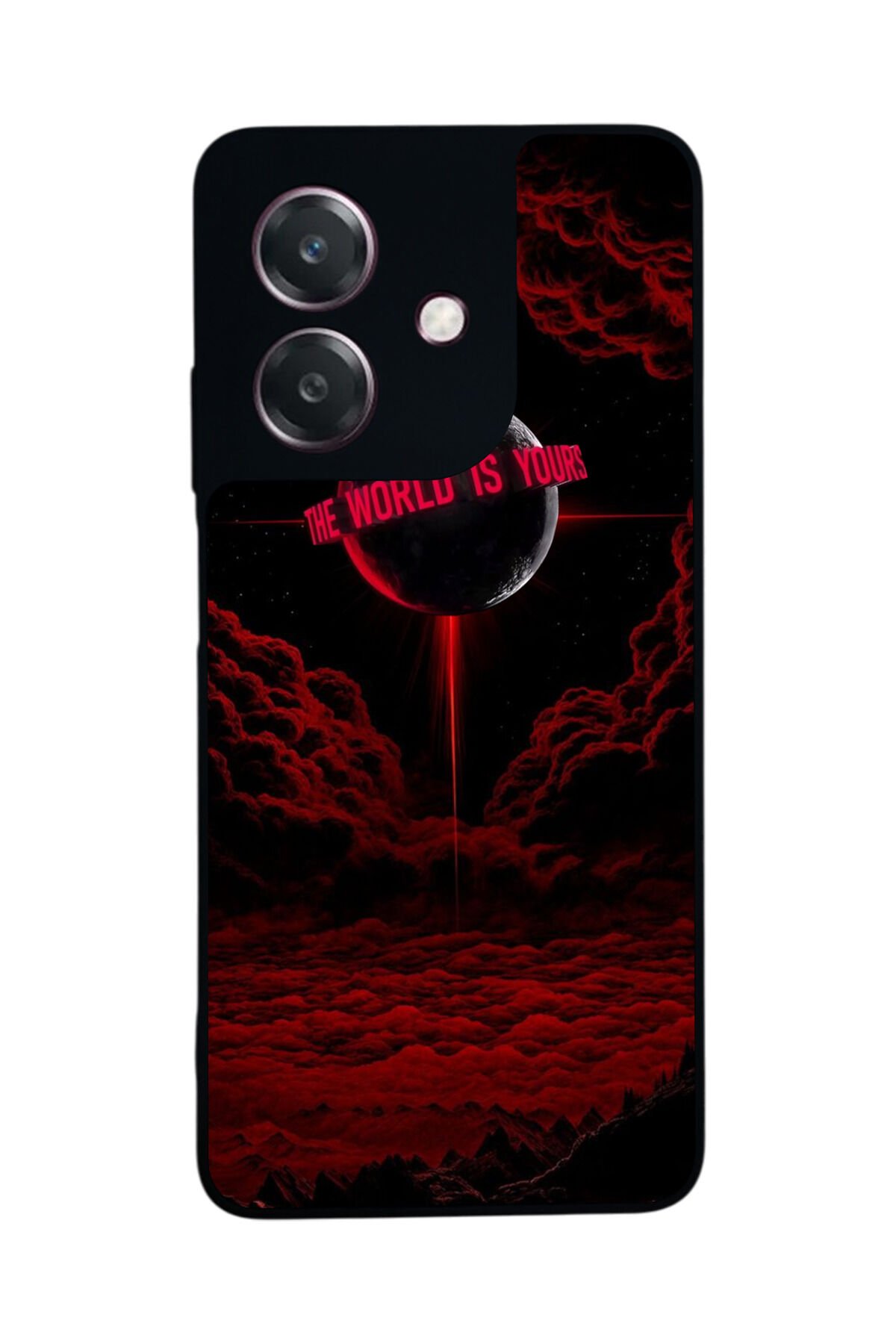 Oppo A3 5G Uyumlu Scarface Tasarımlı Glossy Premium Kılıf