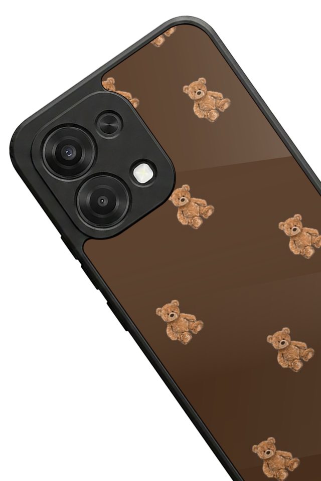 Oppo A6 Pro Uyumlu Ayı Tasarımlı Glossy Premium Kılıf
