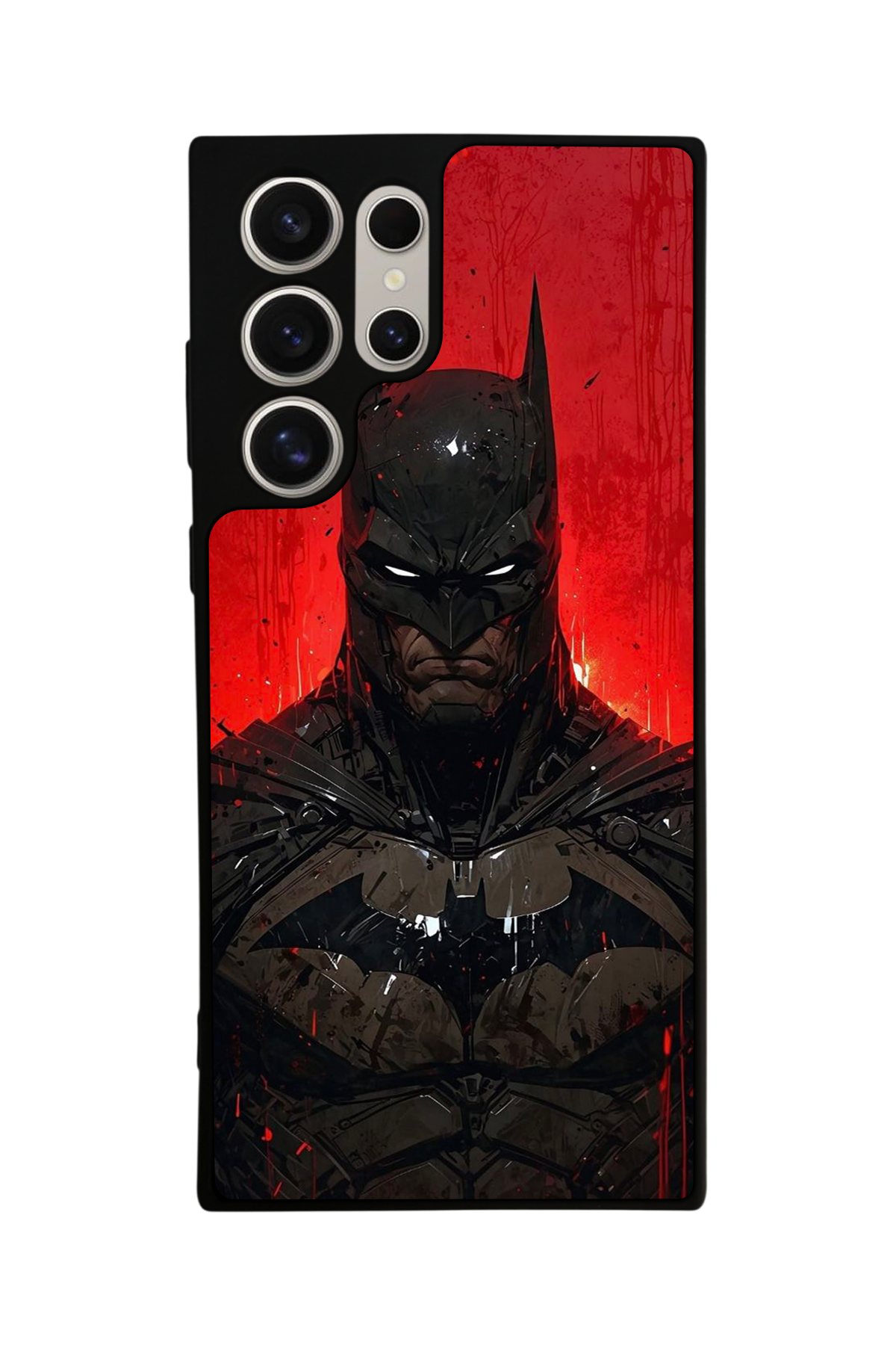 Samsung Galaxy S22 Ultra Uyumlu Batman Tasarımlı Glossy Premium Kılıf
